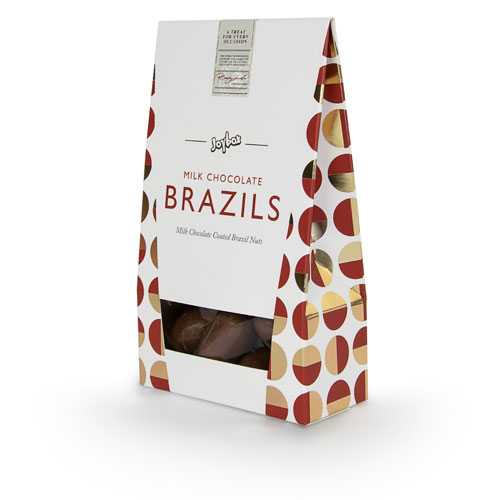 Milk Chocolate Brazil Nuts 150g Milk Chocolate Coated Brazil Buts